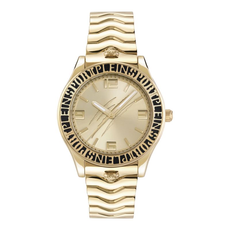 Plein Sport Eclipse Bracelet Watch Gold Womens